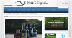 Desktop Screenshot of elhierrodigital.es