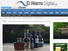 Tablet Screenshot of elhierrodigital.es